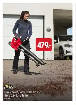 Jula Dmuchawa/odkurzacz do liści 234 km/h 40 l Meec Tools oferta