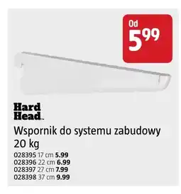 Jula Wspornik do systemu zabudowy 20 kg 17 cm Hard Head oferta