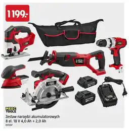 Jula Zestaw narzędzi akumulatorowych 8 el. Meec Tools oferta