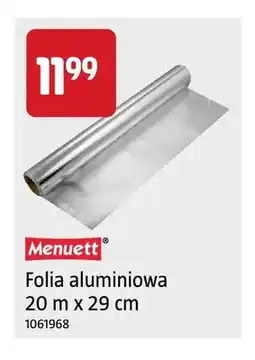 Jula Folia aluminiowa 20mx29 cm Menuett oferta
