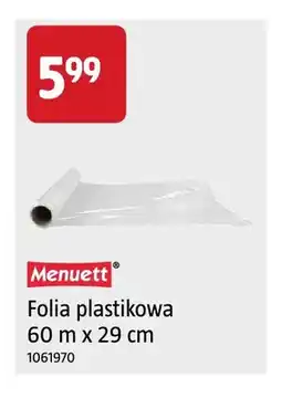 Jula Folia plastikowa 60mx29 cm Menuett oferta