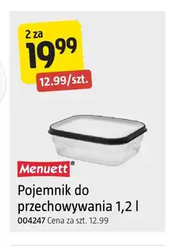 Jula Pojemnik do przechowywania 1,2 l Menuett oferta