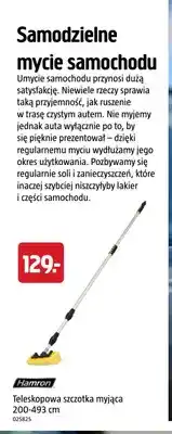 Jula Teleskopowa szczotka myjąca 200-493 cm Hamron oferta
