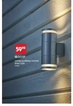 Jula Lampa punktowa ścienna IP44 GU10 Ekvip oferta