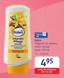 dm drogerie markt Odżywka do włosów Balea oferta