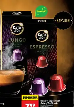 Biedronka Kawa w kapsułkach Cafe d'Or Lungo 10-pak oferta