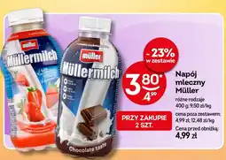 Żabka Shake mleczny Müller oferta