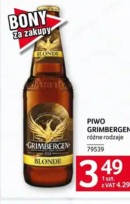 Selgros Piwo Grimbergen oferta