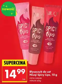 Biedronka Błyszczyk do ust Niuqi Spicy Lips oferta