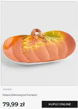 Home&You Patera dekoracyjna Pumpori home & you oferta