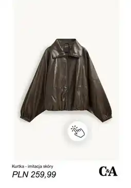 C&A Kurtka imitacja skóry C & A oferta