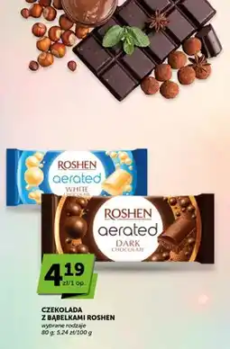 ABC Czekolada z bąbelkami biała Roshen oferta