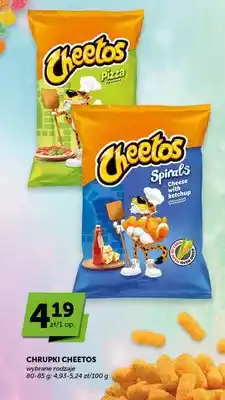 ABC Chrupki Cheetos Spirals Cheese with Ketchup oferta