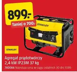 Jula Stanley Agregat prądotwórczy 2,4 kW IP23M oferta