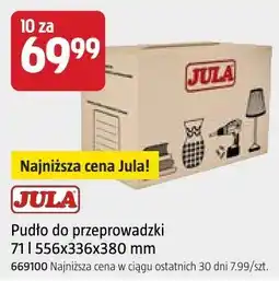 Jula Pudło do przeprowadzki 71 l 556x336x380 mm Jula oferta