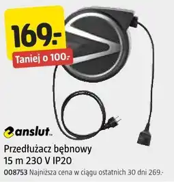 Jula Przedłużacz bębnowy 15 m 230 V IP20 Anslut oferta