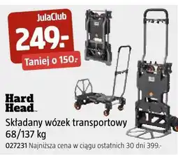 Jula Składany wózek transportowy Hard Head 68/137 kg oferta