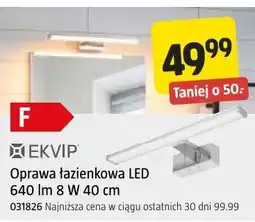 Jula Oprawa łazienkowa LED Ekvip 640 lm 8 W 40 cm oferta