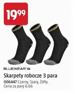 Jula Skarpety robocze 3 para Bluewear oferta