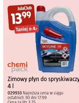 Jula chemi pack Zimowy płyn do spryskiwaczy oferta