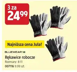 Jula BLUEWEAR Rękawice robocze oferta