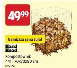 Jula Hard Head Kompostownik 441 l 70x70x90 cm oferta