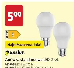Jula Anslut Żarówka standardowa LED 2 szt oferta