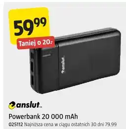 Jula Powerbank Anslut 20 000 mAh oferta