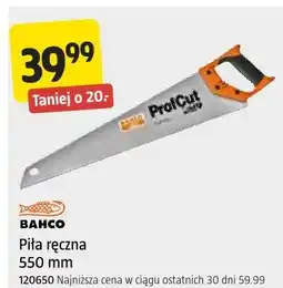 Jula Piła ręczna Bahco 550 mm oferta