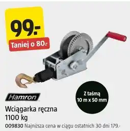 Jula Wciągarka ręczna 1100 kg Hamron oferta