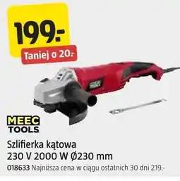 Jula Szlifierka kątowa 230 V 2000 W Ø230 mm Meec Tools oferta