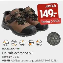 Jula Obuwie ochronne S3 Bluewear oferta