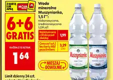 Biedronka Woda mineralna Muszynianka oferta