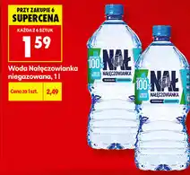 Biedronka Woda Nałęczowianka niegazowana oferta