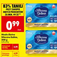 Biedronka Masło Ekstra Mleczna Dolina oferta
