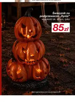 KiK Świecznik na podgrzewacze Dynia oferta