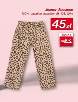 KiK Jeansy dziecięce 100% bawełna oferta