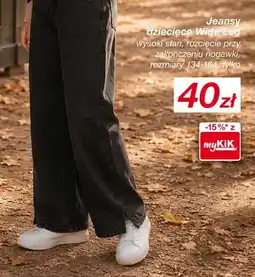 KiK Jeansy dziecięce Wide Leg oferta