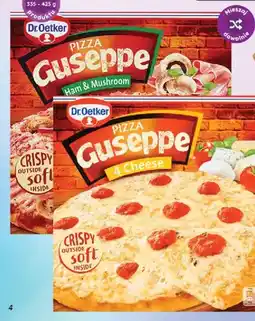 Dino Pizza Guseppe Ham & Mushroom Dr. Oetker oferta