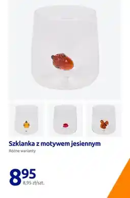 Action Szklanka z motywem jesiennym oferta