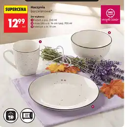 Biedronka Naczynia porcelanowe MG home Magda Gessler oferta