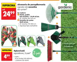 Biedronka Akcesoria do porządkowania ogrodu lub szczotka do rynien Gardenic oferta