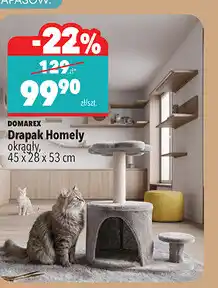 Biedronka Drapak Homely okrągły oferta