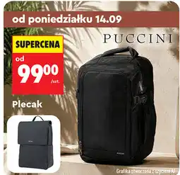 Biedronka Plecak Puccini oferta