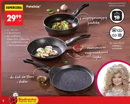 Biedronka Patelnia MG home Magda Gessler 24 cm oferta