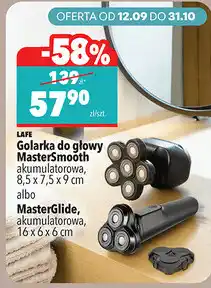 Biedronka Golarka do głowy Lafe MasterSmooth / MasterGlide oferta