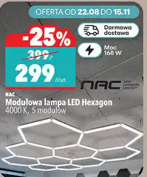 Biedronka Modułowa lampa LED Hexagon NAC oferta