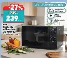 Biedronka Kuchenka mikrofalowa 20-KMM-12 MPM oferta
