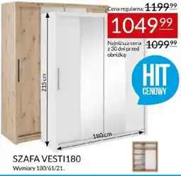 Abra SZAFА VESTI180 oferta