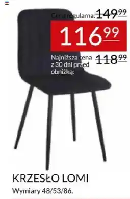 Abra KRZESŁO LOMI oferta